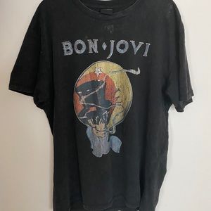 Distressed Graphic Tee